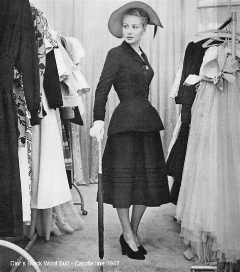 christian Dior 1947 collection designs